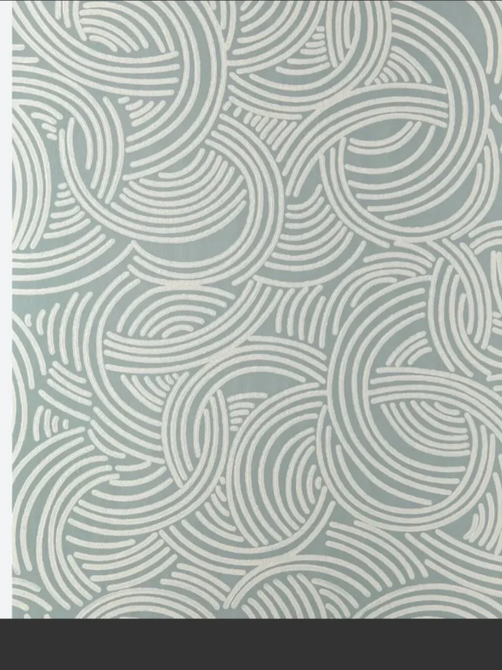 Farrow & Ball Wallpaper Tourbillon Blue Green 2 Full Rolls BP 4805